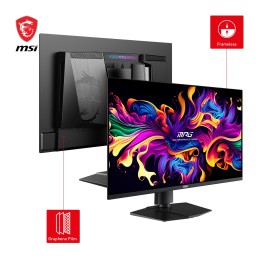 MSI MPG 271QRXDE QD-OLED Monitor PC 67,3 cm (26.5") 2560 x 1440 Pixel Wide Quad HD Nero MSI MPG 271QRXDE QD-OLED Monitor PC 67,3 cm (26.5") 2560 x 1440 Pixel Wide Quad HD Nero