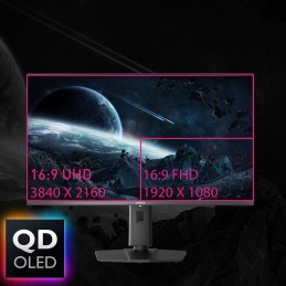 MSI MPG 321URXDE QD-OLED Monitor PC 80 cm (31.5") 3840 x 2160 Pixel 4K Ultra HD Nero MSI MPG 321URXDE QD-OLED Monitor PC 80 cm (31.5") 3840 x 2160 Pixel 4K Ultra HD Nero