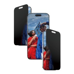 PanzerGlass ® 2-Way Privacy Displayschutz iPhone Air | Ultra-Wide Fit m. EasyAligner