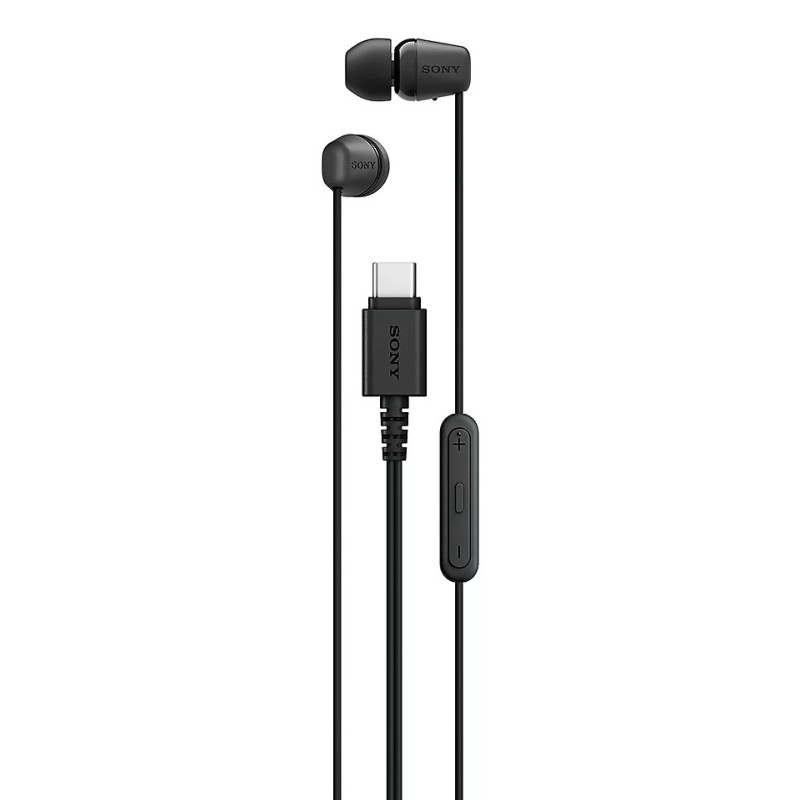 Sony IER-EX15C Headset Wired In-ear Calls Music USB Type-C Black