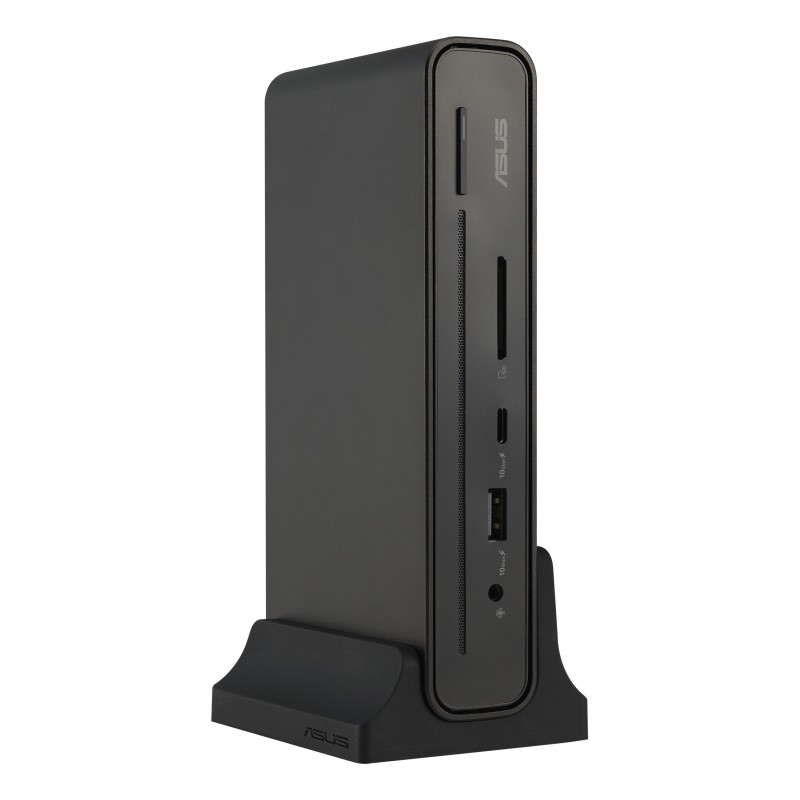 ASUS Triple Display USB-C Dock Duo DC301 Alámbrico Negro