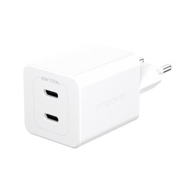 PanzerGlass empower by ® Turbo 45W Charger incl. 2 x USB-C | EU Plug | Silver White Pellicola proteggischermo trasparente
