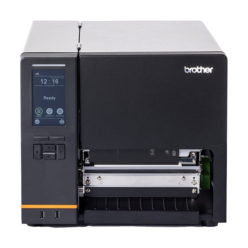 Brother TJ6421TN stampante per etichette (CD) Termica diretta Trasferimento termico A colori 203 x 300 DPI 304,8 mm s Cablato