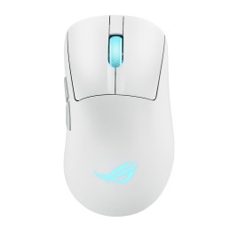 ASUS ROG Keris II Origin WHT mouse Gaming Mano destra RF Wireless + Bluetooth + USB Type-A Ottico 42000 DPI