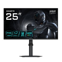 GIGABYTE G25F2 Monitor Gaming 24,5" FHD – 1920 x 1080, 200Hz, 1ms, 300 cd m², DisplayHDR 10, HDMI 2.0, DisplayPort 1.4
