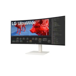 LG 38BR85QC-W computer monitor 38" 3840 x 1600 pixels UltraWide Quad HD+ LCD White LG 38BR85QC-W computer monitor 38" 3840 x 1600 pixels UltraWide Quad HD+ LCD White