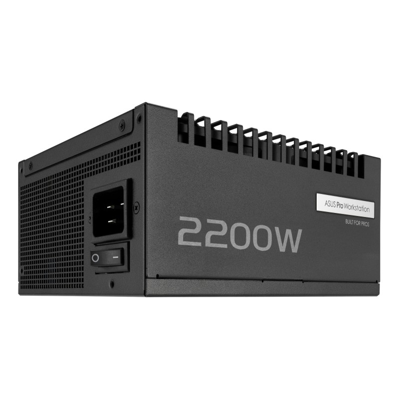 ASUS Pro WS 2200W Platinum unité d'alimentation d'énergie 20+4 pin ATX ATX Noir ASUS Pro WS 2200W Platinum unité d'alimentation d'énergie 20+4 pin ATX ATX Noir