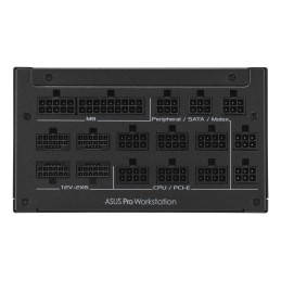 ASUS Pro WS 2200W Platinum unidad de fuente de alimentación 20+4 pin ATX ATX Negro ASUS Pro WS 2200W Platinum unidad de fuente de alimentación 20+4 pin ATX ATX Negro