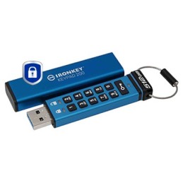 Kingston Technology IronKey 512GB Keypad 200, FIPS 140-3 Lvl 3 (ausstehend) AES-256 Verschlüsselung Kingston Technology IronKey 512GB Keypad 200, FIPS 140-3 Lvl 3 (ausstehend) AES-256 Verschlüsselung