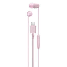 Sony IER-EX15C Auriculares Alámbrico Dentro de oído Llamadas Música USB Tipo C Rosa