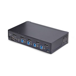 StarTech.com D86A2-4-PORT-8K-KVM KVM switch Black