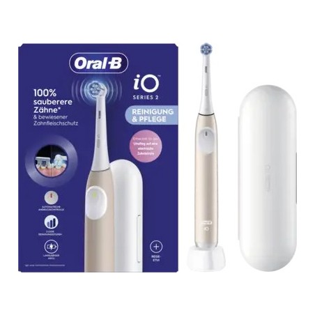 Oral-B 2 iO Adulte Brosse à dents vibrante Rose, Blanc