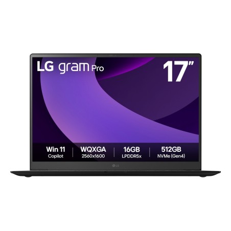 LG 17Z90TR-E.AD8BG ordenador portatil Intel Core Ultra 7 255H Portátil 43,2 cm (17") WQXGA 32 GB LPDDR5x-SDRAM 2 TB SSD NVIDIA