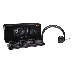 be quiet! PURE LOOP 3 Prozessor All-in-One-Flüssigkeitskühler 12 cm Schwarz 1 Stück(e)