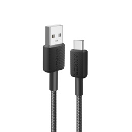 Anker 322 USB Kabel 1,8 m USB A USB C Schwarz