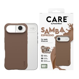 PanzerGlass CARE by ® Fashionable Case Samba Espresso w. MagSafe iPhone Air funda para teléfono móvil Marrón