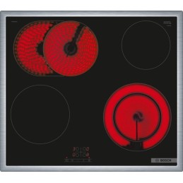 Bosch Serie 4 PKN645BA2E plaque Noir Intégré 60 cm Céramique 4 zone(s)