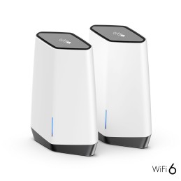 NETGEAR Orbi Pro WiFi 6 Tri-band Mesh System (SXK80) Tribanda (2,4 GHz 5 GHz 5 GHz) Wi-Fi 6 (802.11ax) Gris, Blanco 9 Interno