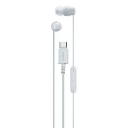 Sony IER-EX15C Auricolare Cablato In-ear Musica e Chiamate USB tipo-C Bianco