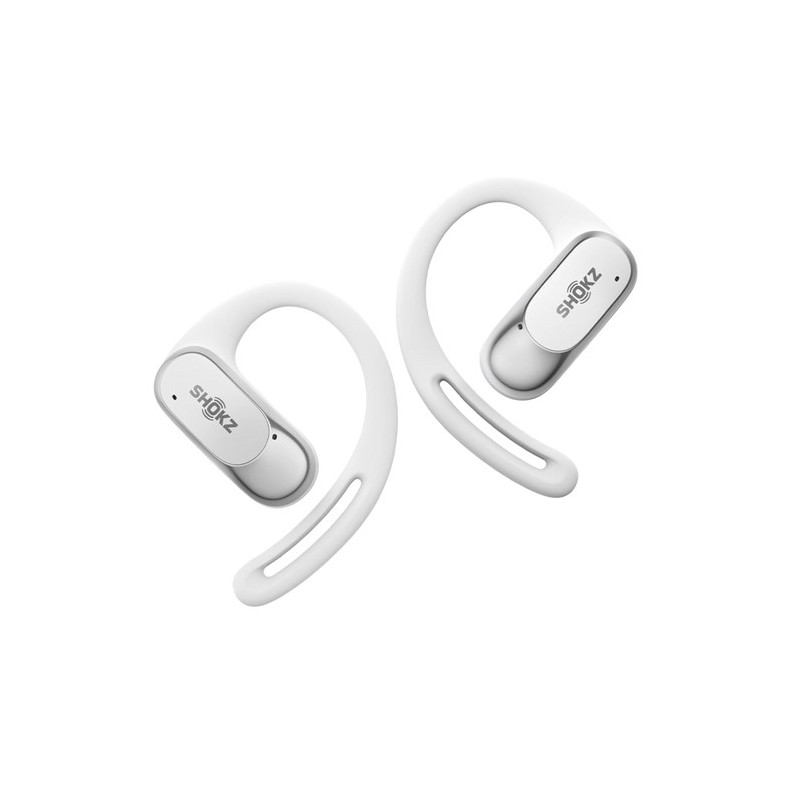 SHOKZ OpenFit Air, weiss Headset Wireless Ear-hook Calls Music Sport Everyday Bluetooth White