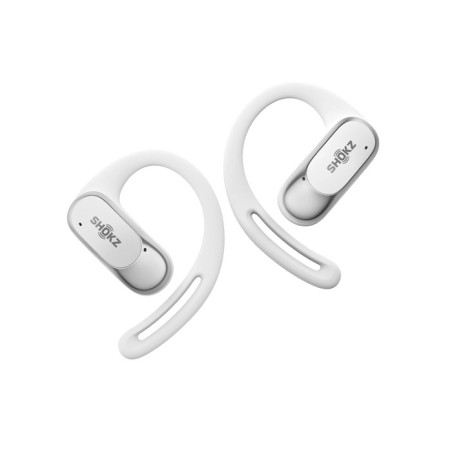 SHOKZ OpenFit Air, weiss Auricolare Wireless A clip Chiamate Musica Sport Tutti i giorni Bluetooth Bianco
