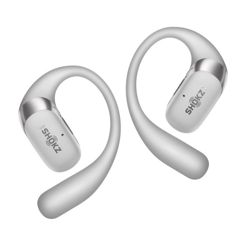 SHOKZ OpenFit 2+ Cuffie Wireless A clip, In-ear Musica e Chiamate Bluetooth Grigio