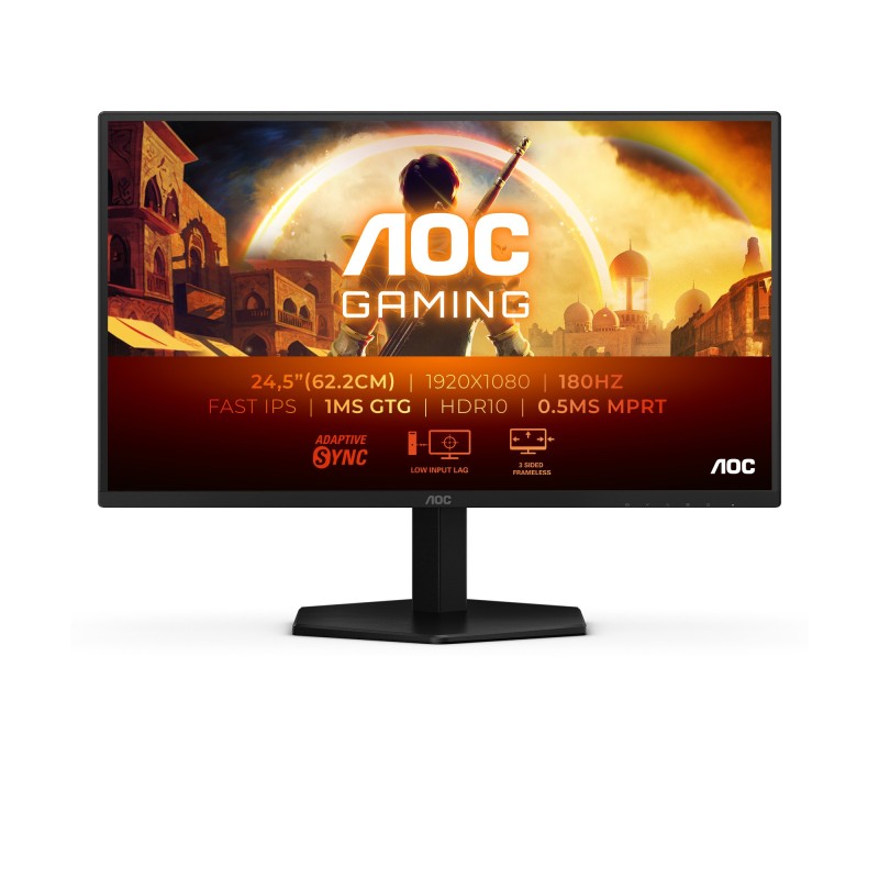 AOC G4 25G42E computer monitor 24.5" 1920 x 1080 pixels Full HD LED Black, Red