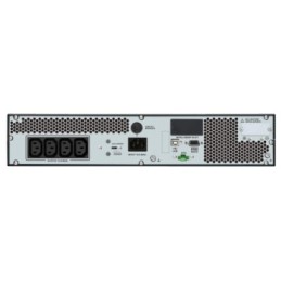 APC Easy UPS On-Line, 1000VA 900W, Rackmontage 4HE, 230V, 4x IEC C13 Ausgänge, Intelligenter Kartensteckplatz, LCD, verlängerte