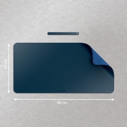 Leitz 53820068 sottomano Cloruro di polivinile (PVC) Blu scuro