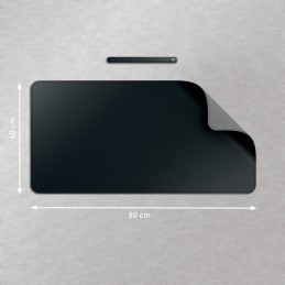 Leitz 53820095 desk pad Polyvinyl chloride (PVC) Black