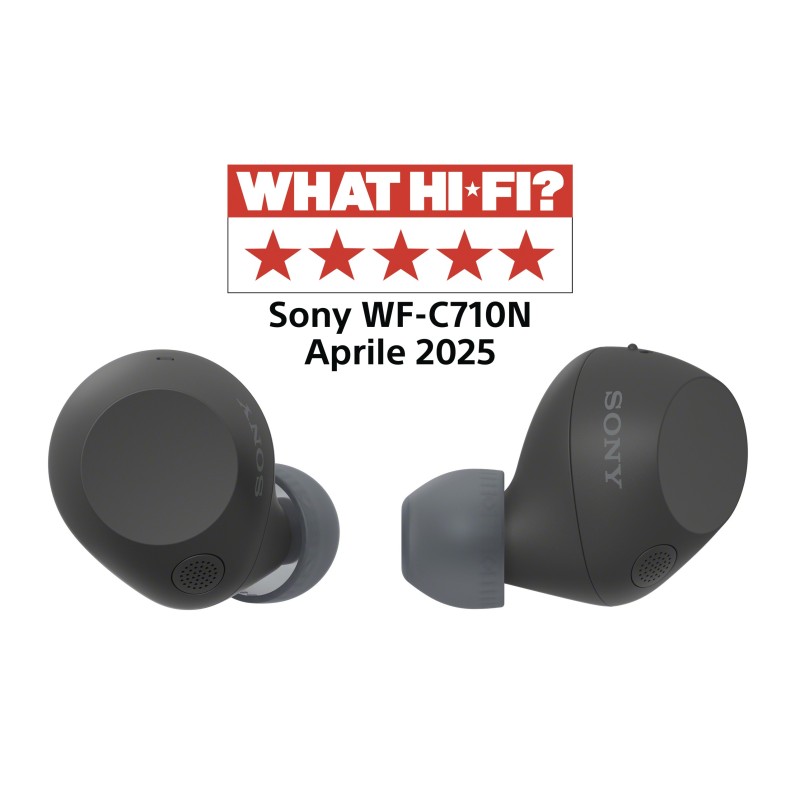 Sony WFC710NB.CE7 headphones headset True Wireless Stereo (TWS) In-ear Calls Music USB Type-C Bluetooth Black