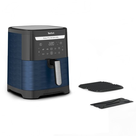 Tefal Easy Fry & Grill EY8014 Doppia 6,5 L Indipendente 1830 W Friggitrice ad aria calda Blu