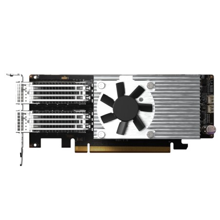 QNAP QXG-100G2SF-E810 carte réseau Interne Fibre 100000 Mbit s