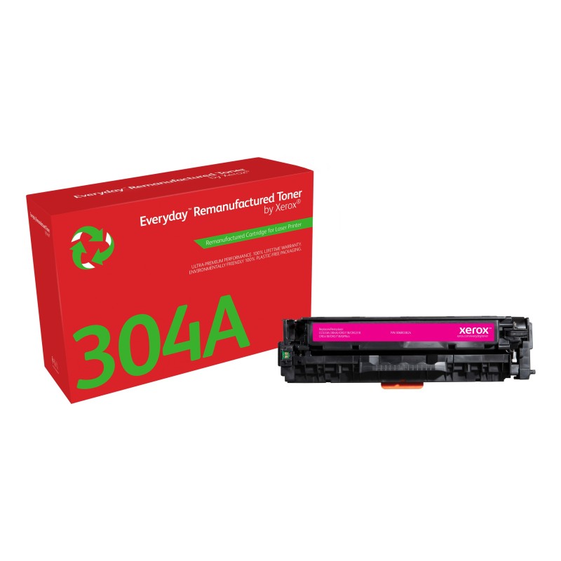 Toner rigenerato Everyday™ di Xerox Magenta compatibile con HP 304A (CC533A), Capacità standard