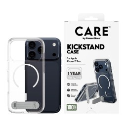 PanzerGlass CARE by ® Feature Case Transparent w. Kickstand & MagSafe iPhone 17 Pro mobile phone case Cover