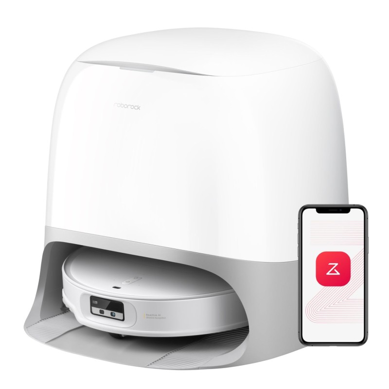 Roborock Qrevo CurvX Kombi Weiß