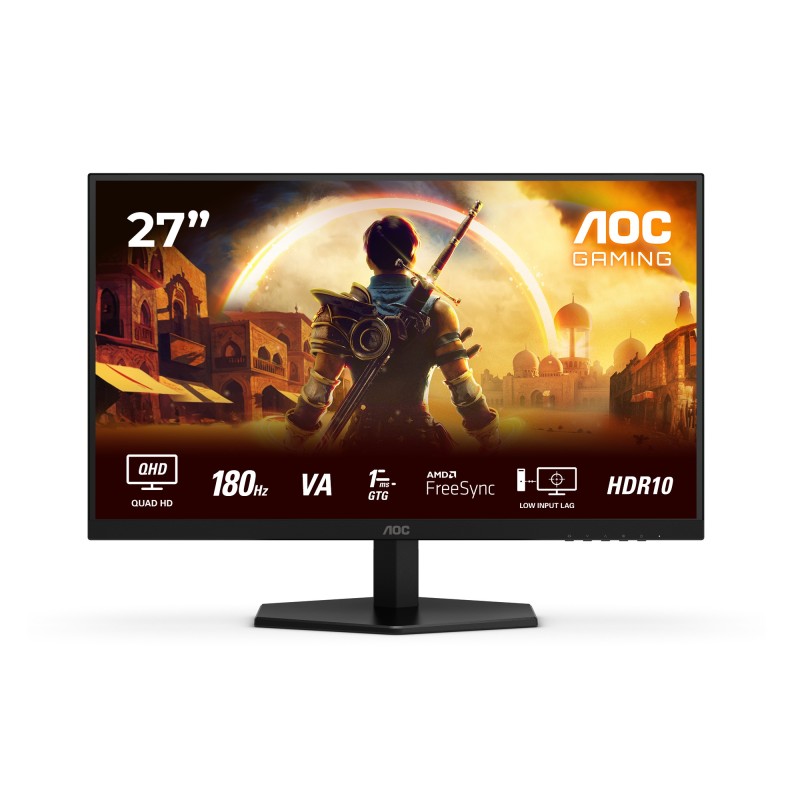 AOC G4 Q27G42XNE computer monitor 27" 2560 x 1440 pixels Quad HD LED Black, Red