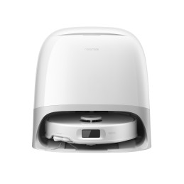 Roborock Qrevo Curv 5A1 Sans sac Noir, Blanc