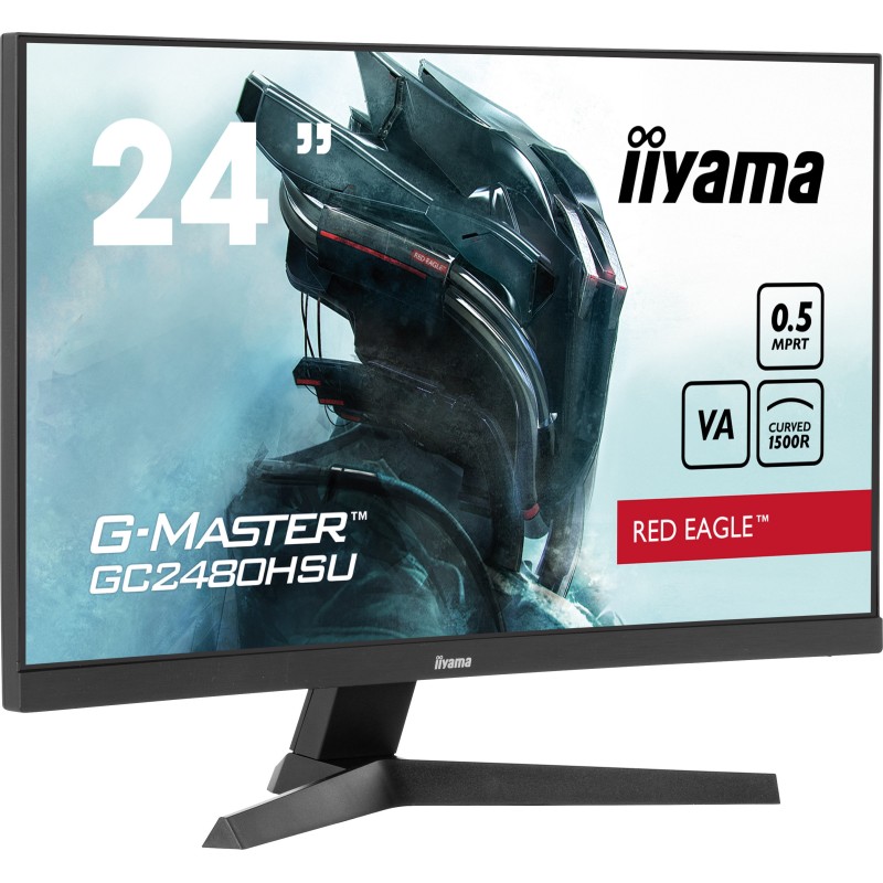 iiyama G-MASTER GC2480HSU-B1 écran plat de PC 59,9 cm (23.6") 1920 x 1080 pixels Full HD LED Noir