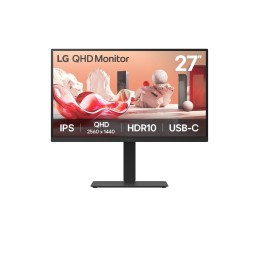 LG 27BA75QB-B.AEU écran plat de PC 68,6 cm (27") 2560 x 1440 pixels Wide Quad HD LED Noir