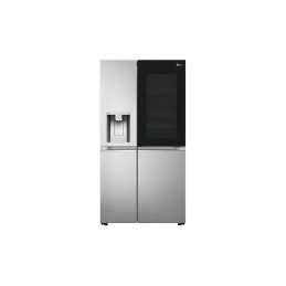 LG GSXV90BSDE side-by-side refrigerator Freestanding 615 L E Brushed steel