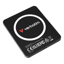 Verbatim SnapBack Ultra Slim SSD 1TB USB Type-C USB 3.2 Gen 2x2 Black