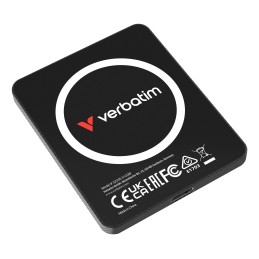 Verbatim SnapBack Ultra Slim SSD 512GB USB Tipo C USB 3.2 Gen 2x2 Negro