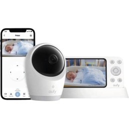 Eufy Baby Monitor E21 Noir, Blanc