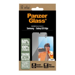 PanzerGlass ® Screen Protector Samsung S25 Edge | Ultra-Wide Fit Pellicola proteggischermo trasparente 1 pz