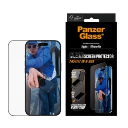 PanzerGlass ® Screen Protector iPhone Air | Ultra-Wide Fit w. FASTFIT IN-A-BOX Protection d'écran transparent Apple 1 pièce(s)