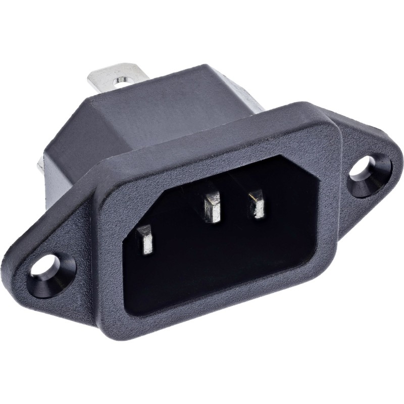 InLine S-16701 power plug adapter Black