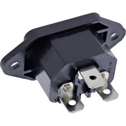 InLine S-16701 adaptador de enchufe eléctrico Negro