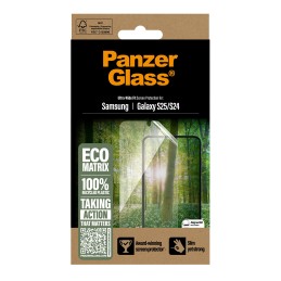 PanzerGlass ® ECO MATRIX Screen Protector Samsung Galaxy S25 | S24 | Ultra-Wide Fit Protection d'écran transparent 1 pièce(s)