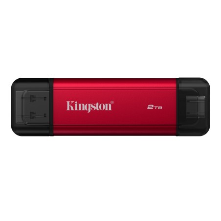 Kingston Technology 2TB Tragbare SSD mit Dual USB-A C, bis zu 1050MB s USB 3.2 Gen 2